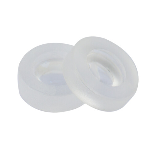 2PCS D8 Glass Double-Concave 20 Times  Expander Lens, Diode Lamp Holder Diffuser Lens