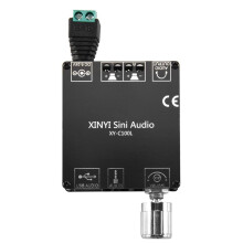 XY-C100L HIFI 100WX2  5.0 Placa Amplificador EstéReo Digital de Alta PotêNcia AUX USB AMP Amplificador Home Theater
