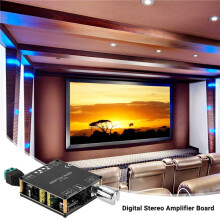XY-C100L HIFI 100WX2 5.0 Krachtige Digitale Stereoversterkerkaart AUX USB AMP Amplificador Home Theater