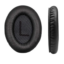 Almohadillas de Repuesto para Auriculares Quiet Comfort 35 (QC35) y 35 II (QC35 II) (Negro)