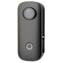 SJCAM C100 Action Camera Recorder DV Anti-Shake Waterproof Skiing Motorcycle Helmet Vlog Thumb Sport Camcord-Black