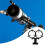 Adjustable Pointer Finderscope Bracket 6-Point Guidescope Rings Mount Astronomical Telescope,50mm(18mm-49mm) 5