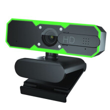 FüLllicht-Webcam, Mikrofon, Gaming-USB-Kamera, 60 Fps, Computer, 1080P, Multifunktions-Webcam