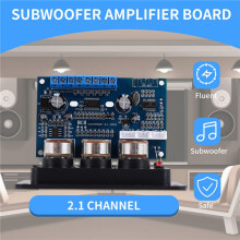 2.1 Kanal Digital LeistungsverstäRkerplatine 2X25W + 50W  5.0 Subwoofer Klasse D AudioverstäRkerplatine  12-20V