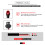 QD252 Front Light for Electric Bicycle 2 Pin 180Adjustable Bracket LED Beads for Ebike Conversion Kit,SM Connector 8