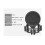 Microphone Professional Shock Mount Holder with Filter Screen Universal Mic Bracket for Condenser Mic 8