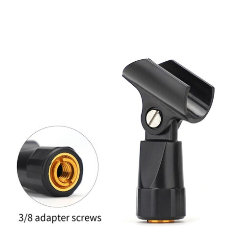 Tabletop Mic Stand, Adjustable Desktop Microphone Stand with 3/8 Inch Threaded for Most Microphone 1