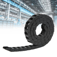 Nylon hitzebeständige schwarze Führungskette 1 m für CNC & Maschinen
