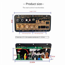 Digital Amplifier Board with Optical Audio Input Karaoke Amplifier Home/Car Subwoofer Amplifier Board(EU Plug)