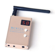 RéCepteur FPV RC832 RC832S 5.8G 48CH 600Mw Photographie AéRienne SystèMe RéCepteur AV 5.8GHz avec A/V et Câbles D'Alimentation