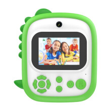 Kids Camera  Printer Instant Print 2.4Inch Screen 12MP 1080P Video Camera Kids Instant Digital Camera for Birthday B