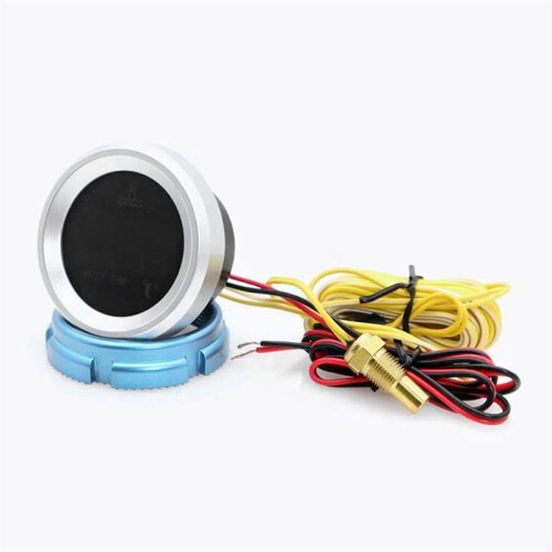 52mm Water Temperature Gauge Car Digital Meter LED Display with Temperature Sensor Alarm Function 1