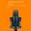 Microphone Shock Mount Microphone Adjustable Stand for All Microphones Size At 20mm-65mm 3/8 Screw 6