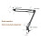 Desktop Microphone Stand Adjustable Microphone Stand with F-Clamp,Suitable for 1.75in Diameter Mics 4