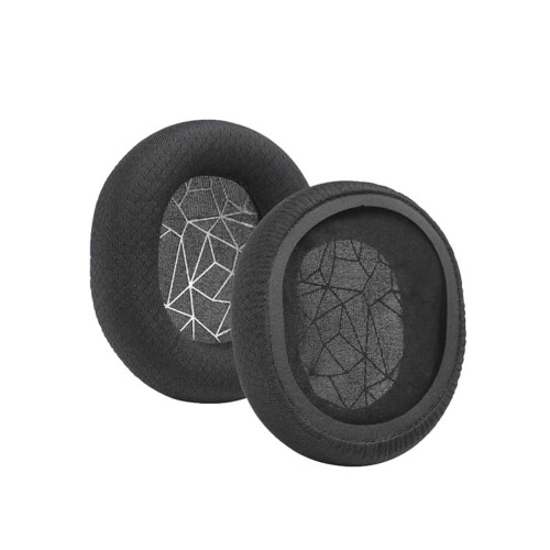 Höronkuddar för  Arctis 1/3/5/7/9/Pro Wireless Headset Isolation Sponge Öronkuddar Vit Tryck