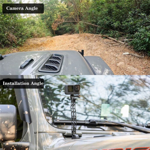 Action Camera Accessories Action Camera Kit Bracket Set Special Bracket Installation 2