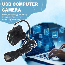 160 Degree Wide Angle 1.8mm Fisheye 2K HD PC Webcam Plug & 30fps 2560x1440 High Speed Video Live Computer Camera