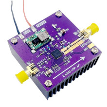 SZM2166 2.4G 2W RF Amplifier WIFI RF Power Amplifier 30DB 12V 24V for 2.4GHZ Image Transfer AMP