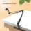Desktop Microphone Stand Adjustable Microphone Stand with F-Clamp,Suitable for 1.75in Diameter Mics 3