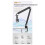 Braço de Microfone, Suporte Giratório de 360, Suporte de Microfone com Adaptadores de 3/8 Polegadas e 5/8 Polegadas, Braço de Microfone com 6
