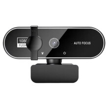 Webcam Video Camera Autofocus Streaming Web Cam with Microphone Full HD Webcams for PC Computer Laptop 1080P