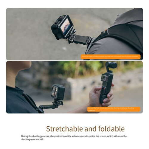 per Insta360x5/X4/Action 5Pro - Adattatore per Clip Magnetico Multiuso A 360 per Action Camera 2