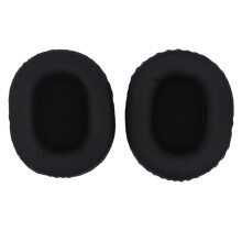 100x80mm Ear Pads for Headphones Covers Replacement Soft Sponge Leather Foam Cushions
