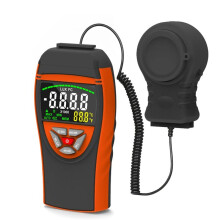 BT-8801C Digitale Lichtmeters voor Planten, Meet van 0,1 Tot 400.000 Lux, Uitschuifbare Lichtdetector Tot 2 M Dataopslag