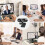 Webcam Video Camera Autofocus Streaming Web Cam with Microphone Full HD Webcams for PC Computer Laptop 1080P 9