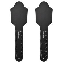 2X Dental Photo Background Board Oral Orthodontic Photography Contraster Oral Cheek Plate Black C-4B