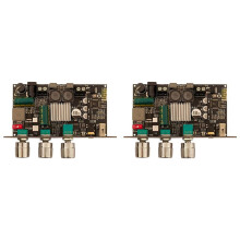 2X TPA3116D2 100W Placa Amplificadora de Áudio  Mono com Ajuste de Reforço de Graves Altos Placa Amplificadora de Alto-Falante DIY