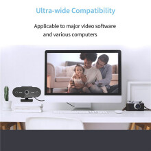 3X Webcam 1080P PC USB Camera 1080P Camera Professional HD Web Cam with Microphone