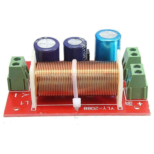 5X 400W Speaker Crossover 2 Way High-Low 4-16 Ohm Frequency Divider for Speaker 1