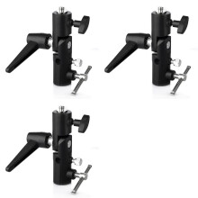 3X Umbrella Swivel Holder Bracket 1/4 Inch 3/8 Inch for Studio Photo Speedlight Light Stand Photo Studio Accessories