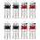 8X Rhodium Plated Speaker Amplifier Binding Post Terminal Banana Plug Socket Output Connector Hifi Audio DIY 1