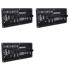 3X  Audio 15W Amplifier Board with FM BT Audio Portable Speaker 5V Karaoke Power Amplifier Board MP3 Amplifier