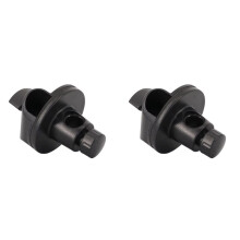 2Stück 1,5 cm Universal-Mikrofon-Querstangenclip, Mikrofon-Querstangenhalterung, Mikrofonhalterklemme, Verstellbarer Mikrofonarmclip