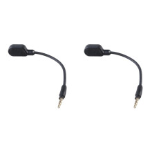 2X Vervangende Game Mic 3,5 mm Microfoon voor HyperX Cloud 3 III Gaming Headsets Hoofdtelefoons