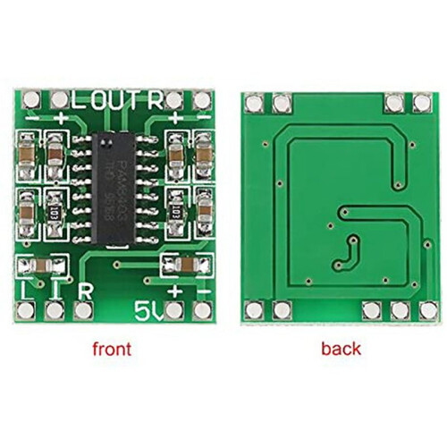 25 Pcs Digital Power Amplifier Board,2X3W Type D PAM8403 Audio Module  5V Digital Audio Amplifier Board Module 1