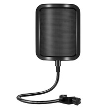 Filter with Mounting Metal Spray Proof Microphone Mesh Grilles Professional Studio Direct Broadcast Mic Cover