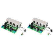 2X 500W A1943/C5200 Highly Power Subwoofer Sound Amplifiers Board AC24-30V Heavy Bass Sound Amplificador Module