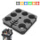 Multi Microphone Holder for Mic Stand Square Tray Holds  to 7 Mics  Stage Organizer and Display 2