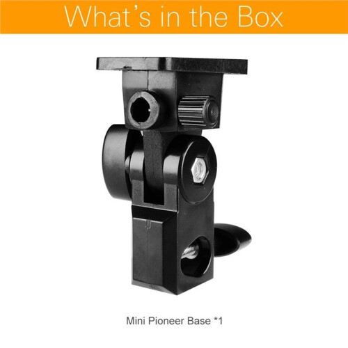 For QS/QU/QD/QT Series Studio Strobe Photo Flash Light Bottom Holder Flash Accessories 1