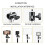 4PCS Light Stand Adapter Rapid Adapter Convert Multi Functional Adapter, Light Stand Tip Boom Arm Photography Accessory 6