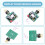 2X Scheda PCB da 48 V per Microfono di Assemblaggio TLM103 e TLM107 e Lewit 240, Parti per Microfono DIY, Microfono per Trasmissione 10