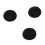 Fasdga 2000 Pcs Black Sponge Earbud Headphone Cap Ear Pads Cover Replacement 1