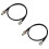 Wireless Microphone Antenna Extension Cable 2ft with BNC Connector, 8-Pack for Rack Mount Systems 2