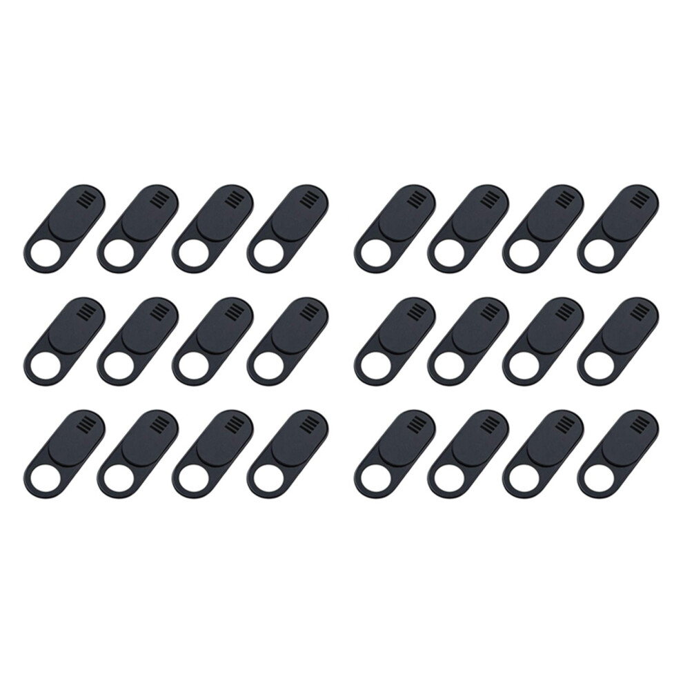 Webcam Cover, 24-Pack Ultra Thin Design Web Camera Cover Slide For Laptop, Pc, Computer, Pro- Black 6034163789568