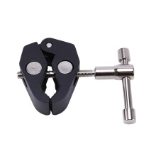 6Er Pack Super Klemme Krabbe Klemme Fotografie mit / 1/4 und 3/8 Zoll Gewindestangen Klemme Zangen Clip für Dslr Ausrüstung Kameras, 15 mm Stangen,