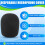 100Pcs Microphone Headset Grill Windshield Sponge Foam Black Mic Cover 30mmx8mm 2